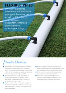 Tubo <span class=keywords><strong>per</strong></span> <span class=keywords><strong>irrigazione</strong></span> piatto con fori preperforati, tubo piatto perforato <span class=keywords><strong>per</strong></span> sistema di <span class=keywords><strong>irrigazione</strong></span> a goccia - Product Image 5