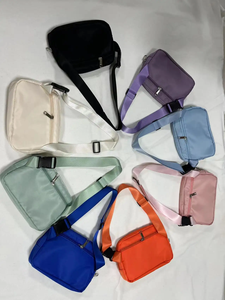 Toptan açık Unisex naylon Crossbody Fanny paketi Mini her yerde bel çantası ayarlanabilir kayış ile - Product Image 3