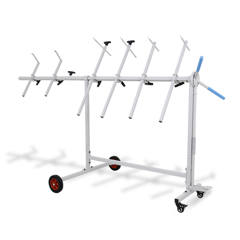Rotatng Pant Panel Stand Large Moble Panelstand Rack Body Shop