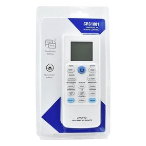 Télécommande universelle AC CRC1801 pour climatiseur AUX L-G Gree Fujitsu Midea Dakin - Product Image 1