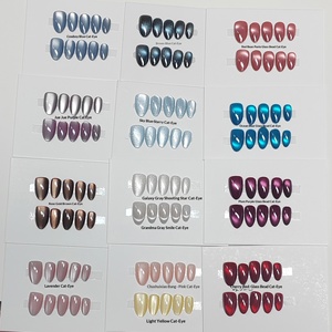 <span class=keywords><strong>Uñas</strong></span> Postizas Hechas a Mano de Alta Calidad al por Mayor, 10 Piezas, Puntas Cortas/Largas Personalizadas, Cuadradas, Almendradas, Stiletto - Product Image 3