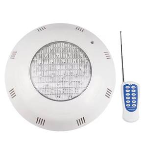 Lumière de <span class=keywords><strong>piscine</strong></span> LED étanche IP68 12V ABS à montage mural RGB, <span class=keywords><strong>lampe</strong></span> de <span class=keywords><strong>piscine</strong></span> sous-marine à intensité variable avec télécommande, garantie de 3 ans - Product Image 1