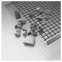 Maille métallique en acier au manganèse 65 de 10 mm x 50 mm résistante à l'usure pour pièces de machines minières, adaptée aux tamis vibrants