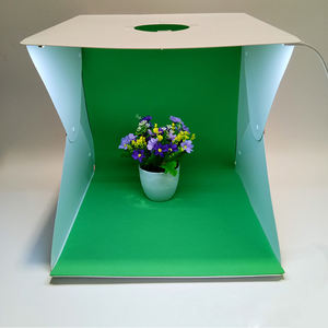 40 centimetri di trasporto libero Mini portatile led acrilico di ripresa tenda pieghevole photo studio light box camera con la luce del led - Product Image 1