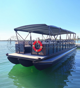 O barco 26-30 dos assentos do barco 26-30 do passageiro do pontão da liga de alumínio para o transporte da ilha - Product Image 2