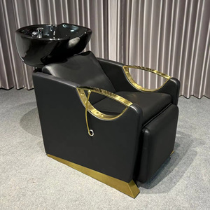 Sillón Lavacabezas de Diseño Moderno Z con Tazón Negro, Precios al por Mayor para Centros de Belleza y Barberías - Product Image 4