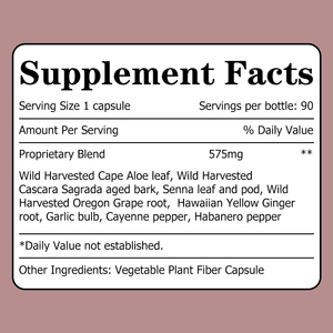 Cápsulas de Limpieza Intestinal ODM OEM, Suplemento Herbal que Promueve el Tránsito Intestinal Regular con Fibra Vegetal - Product Image 2