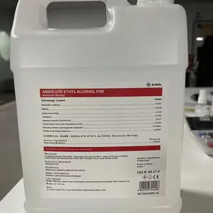 Alcohol desnaturalizado de grado industrial, etanol etílico 95%, 96%, 99%