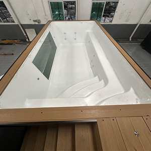 <span class=keywords><strong>Piscine</strong></span> Conteneur de Luxe Personnalisée avec Extérieur en Bois, Fenêtre Acrylique, Moderne, en WPC, pour Villa, Jardin et Cour Arrière - Product Image 2