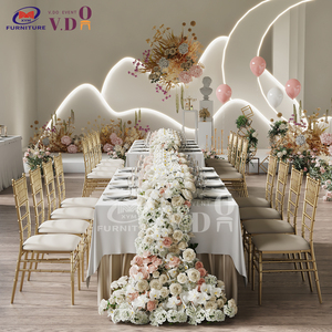 Çin Foshan Altın Metal Chiavari Altın Sandalye Fabrikası, Otel Ziyafet Mobilyaları Chiavari Düğün Sandalyesi Etkinlikler İçin Satıyor - Product Image 2