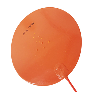 Chauffe-Plat Rond Flexible Personnalisé 110V 1500W, Diamètre 60cm, en Silicone Résistant avec Dos Auto-Adhésif - Product Image 3