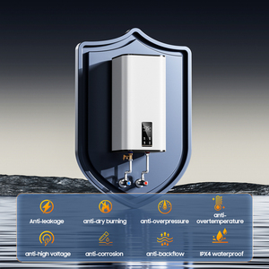 Chauffe-eau électrique intelligent mural 50L à écran tactile vertical en plastique 2200W 220V UE pour camping-car et voiture - Product Image 6