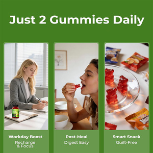 Жевательные конфеты с яблочным уксусом 1000 мг с витамином B12 для улучшения пищеварения и метаболизма, повышения энергии, 60 штук - Product Image 4