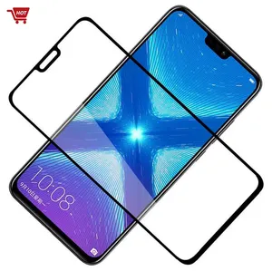 עבור huawei כבוד קסם 4lite/x7a/x8a/x6 דבק מלא מסך זכוכית מגן מגן סרט הגנה מפני סרט אביזרי טלפון נייד