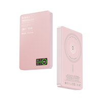Chargeur Portable Magnétique Sans Fil Ultra Mince Super Rapide Pd 20W Haute Capacité 10000Mah Power Bank pour Iphone 16 15 14