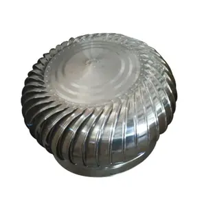 Energy Saving Industrial Self Driven Roof Extractor Fan Aluminium Wind Turbine Ventilator