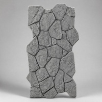 Panneau mural 3D en polyuréthane à motif géométrique, léger et décoratif, pour hôpitaux et maisons