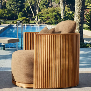 Canapé <span class=keywords><strong>de</strong></span> terrasse extérieur moderne personnalisé Ensemble <span class=keywords><strong>de</strong></span> <span class=keywords><strong>salon</strong></span> Garten en osier naturel pour <span class=keywords><strong>jardin</strong></span> et salle à manger Canapés et causeuses d'extérieur modernes - Product Image 4