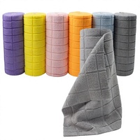 Rouleau de chiffons de nettoyage colorés et détachables, rouleau de chiffons en microfibre, torchons de cuisine, chiffons absorbants pour essuyer la voiture