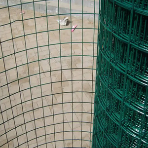 <span class=keywords><strong>Grillage</strong></span> soudé en fer galvanisé enduit de PVC robuste, vert, anti-rouille, à mailles carrées, pour clôture de jardin, ferme et construction - Product Image 6