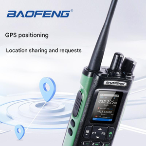 2025 New Baofeng HT đài phát thanh UV 32 10 Wát Dual Band đa băng tần nghiệp dư sao chép tần số Walkie Talkie UHF VHF hai chiều đài phát thanh với GPS - Product Image 3