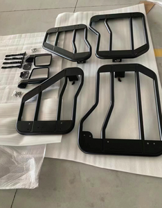 ชุดแต่งออฟโรดเหล็กสำหรับ Wrangler <span class=keywords><strong>JL</strong></span> สี่ประตู รุ่น Venom Spider Half-door พร้อมกระจกมองหลัง (2013-2018+) - Product Image 4