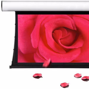 Pantalla motorizada de 120 "con control remoto para cine en casa/Cine Pantalla de proyección de tensión de pestaña de techo de <span class=keywords><strong>alta</strong></span> calidad - Product Image 1
