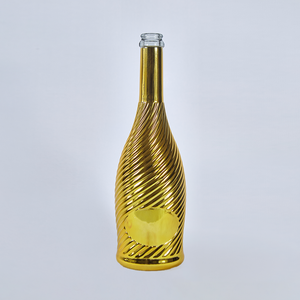 גלוון כרום כסף זהב כחול ירוק צבע וודקה שמפניה רוחות משקאות ג 'ין זכוכית Bottle750ml - Product Image 6