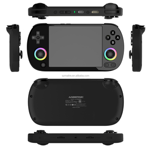Nouvelle console portable Anbernic RG40XX H, système Linux, écran <span class=keywords><strong>de</strong></span> 4 pouces, anneau lumineux RVB, prise en charge du Wi-Fi 5G, 64 Go, machine <span class=keywords><strong>de</strong></span> jeu vidéo rétro - Product Image 1