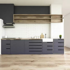 Meubles de cuisine sur mesure haut de gamme dans un style minimaliste. Conception Gratuite d'Armoires avec un Style Ins. - Product Image 1
