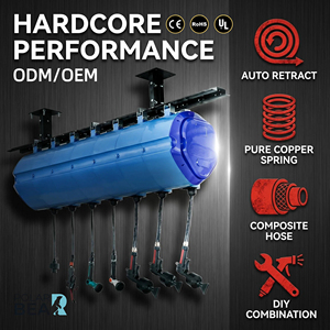 Sistema Industrial <span class=keywords><strong>de</strong></span> Enrollado <span class=keywords><strong>de</strong></span> Mangueras <span class=keywords><strong>Eléctrico</strong></span> Combinado |   PB-N013-1-5 Carrete Retráctil Automático <span class=keywords><strong>de</strong></span> Alta Resistencia |   Soporte <span class=keywords><strong>de</strong></span> pared <span class=keywords><strong>de</strong></span> 47 cm <span class=keywords><strong>de</strong></span> alta presión - Product Image 1