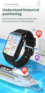 Producto en Tendencia 2026: Reloj Inteligente con Detección de Frecuencia Cardíaca 24 <span class=keywords><strong>Horas</strong></span>, SOS, Ubicación GPS y Base de Conexión TCP/IP para Sistema de Salud de Personas Mayores - Product Image 3