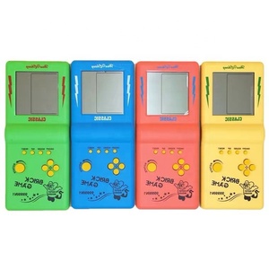 Console di Gioco Portatile Classica Ricaricabile, Mini Lettore di <span class=keywords><strong>Giochi</strong></span> <span class=keywords><strong>Tetris</strong></span> con 49 <span class=keywords><strong>Giochi</strong></span> Integrati, Giocattolo Educativo per Bambini - Product Image 1
