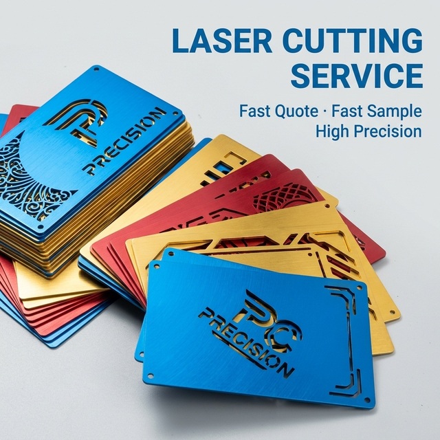 Custom Laser Cutting Metal Service Stainless Steel Plated Brushed Parts Aluminum Alloy Precision Laser Cut Components