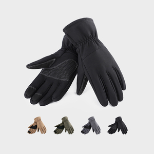 Logotipo personalizado al aire libre pantalla táctil térmica a prueba de viento hombre Snowboard invierno impermeable guantes de esquí - Product Image 2