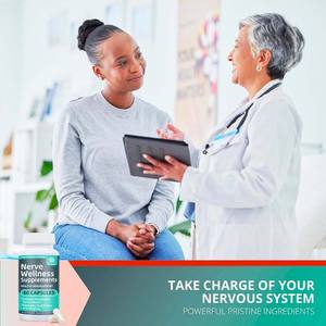 Venda quente Sensorial Função Cápsulas para Adulto Aliviar a Dormência e formigas Advanced Nerve Support Cápsulas - Product Image 5