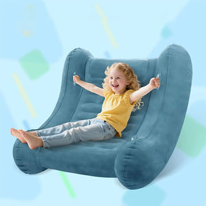 Sedia a Dondolo Gonfiabile Sensoriale per Bambini e Neonati con Seduta Oscillante a Nuvola d'Aria per ADHD, <span class=keywords><strong>Autismo</strong></span> e Bisogni Speciali, Uso Interno ed Esterno - Product Image 2