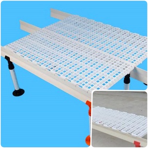 Equipo de Granja Avícola de Alta Calidad, Piso de Rejilla de Plástico Antideslizante, Duradero y Fácil de Limpiar - Product Image 1