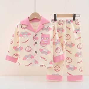 Conjunto <span class=keywords><strong>de</strong></span> <span class=keywords><strong>Pijama</strong></span> 100% Algodón <span class=keywords><strong>para</strong></span> Niños y Niñas, Primavera Otoño, Suave y Cálido, Ropa <span class=keywords><strong>de</strong></span> Dormir con Diseño <span class=keywords><strong>de</strong></span> Dibujos Animados, Manga Larga, Transpirable y Cómodo - Product Image 5