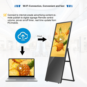 Pantalla LCD Plegable Portátil Ultrafina de 32 Pulgadas, Táctil Vertical, con Soporte de Pie para Animación, Ideal para Restaurantes y Centros Comerciales - Product Image 4