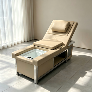Cama de Masaje Multifuncional de Lujo para Spa Capilar, Baño de Pies y Lavado de Cabello, para Salones de Belleza y Peluquerías - Product Image 1