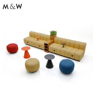 م & W عالية الجودة للجلوس في المنطقة العامة الترفيه أثاث المكاتب أريكة غرفة الاستقبال - Product Image 3