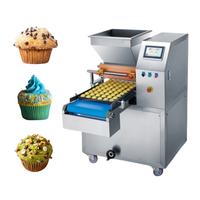 Déposeur automatique de pâte à gâteau et de desserts pour boulangerie commerciale, cupcakes, muffins, brownies, crêpes, gaufres, beignets, churros