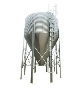 Poulet volaille silo d'alimentation, vis silo Mangeoires