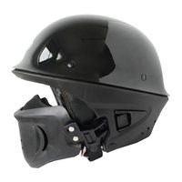 Casque de moto demi-visage en ABS avec fermeture à dégagement rapide, nouvelle conception, nouvelle mode, nouvelle technologie, homologué DOT