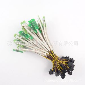 Nouveau câble de commutation de ventilateur de la série ET pour chauffe-eau à gaz, fixation par vis avec circuit imprimé vert et connecteurs noirs - Product Image 1