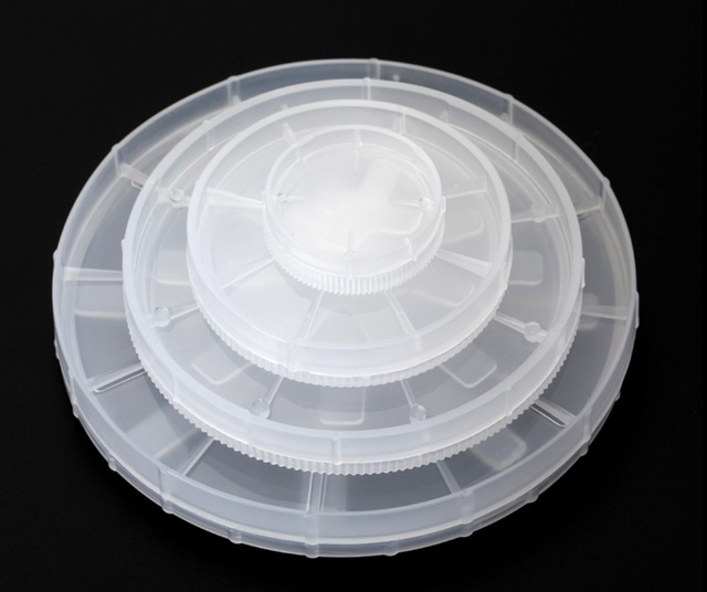 2/4/6 Inch Plastic Antistatic Single Silicon Sapphire Wafer Semiconductor Carrier