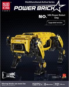 Model King 15066, Perro Mecánico de Plástico ABS con Control Remoto, Programación por <span class=keywords><strong>APP</strong></span>, Ensamblaje de Piezas Pequeñas para Niños - Product Image 6