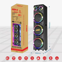 Altavoz Bluetooth Portátil GD-3128, Producto en Oferta, Altavoz LED Colorido, Producto Inalámbrico