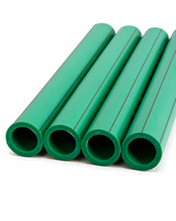 Tuyau PPR pour eau chaude et froide avec ligne de marquage rouge et bleue